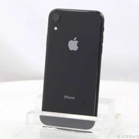 ソフマップ 〔中古品〕 iPhoneXR 64GB ブラック MT002J／A SIMフリー【198】