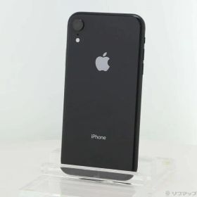 ソフマップ 〔中古品〕 iPhoneXR 64GB ブラック MT002J／A SIMフリー【352】