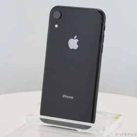 ソフマップ 〔中古品〕 iPhoneXR 64GB ブラック MT002J／A SoftBank【247】