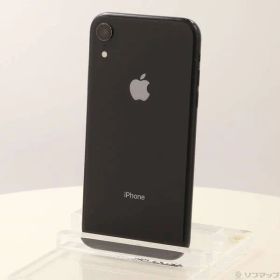 ソフマップ 〔中古品〕 iPhoneXR 64GB ブラック MT002J／A SIMフリー【368】