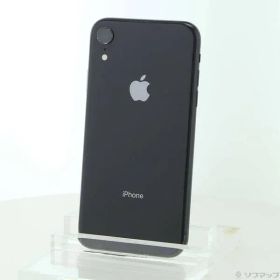 ソフマップ 〔中古品〕 iPhoneXR 64GB ブラック MT002J／A SIMフリー【377】