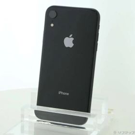 ソフマップ 〔中古品〕 iPhoneXR 64GB ブラック MT002J／A SIMフリー【344】