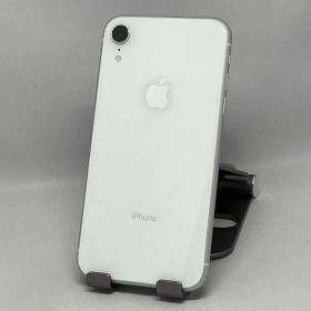 au 【SIMロックなし】MT032J/A iPhone XR 64GB ホワイト au