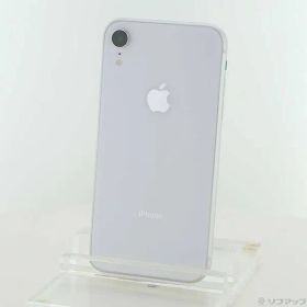 ソフマップ 〔中古品〕 iPhoneXR 64GB ホワイト MT032J／A SIMフリー【344】