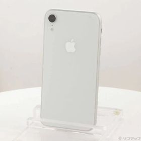 ソフマップ 〔中古品〕 iPhoneXR 64GB ホワイト MT032J／A SIMフリー【196】