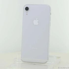 ソフマップ 〔中古品〕 iPhoneXR 64GB ホワイト MT032J／A SIMフリー【297】
