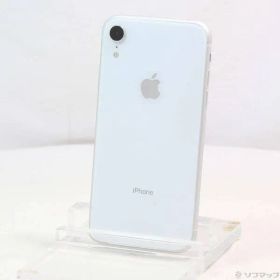 ソフマップ 〔中古品〕 iPhoneXR 64GB ホワイト MT032J／A SoftBank【262】