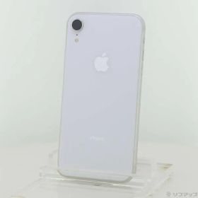ソフマップ 〔中古品〕 iPhoneXR 64GB ホワイト MT032J／A SIMフリー【247】
