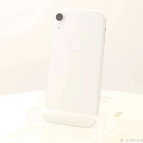 ソフマップ 〔中古品〕 iPhoneXR 64GB ホワイト MT032J／A SIMフリー【368】