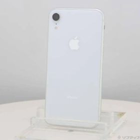 ソフマップ 〔中古品〕 iPhoneXR 64GB ホワイト MT032J／A SIMフリー【251】