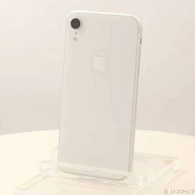 ソフマップ 〔中古品〕 iPhoneXR 64GB ホワイト MT032J／A SIMフリー【348】
