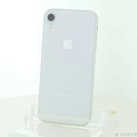 ソフマップ 〔中古品〕 iPhoneXR 64GB ホワイト MT032J／A SIMフリー【377】