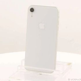 ソフマップ 〔中古品〕 iPhoneXR 64GB ホワイト MT032J／A SIMフリー【276】