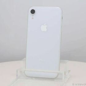 ソフマップ 〔中古品〕 iPhoneXR 64GB ホワイト MT032J／A SIMフリー【377】