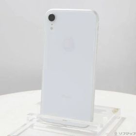 ソフマップ 〔中古品〕 iPhoneXR 64GB ホワイト MT032J／A SIMフリー【344】