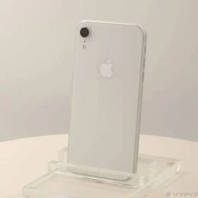 ソフマップ 〔中古品〕 iPhoneXR 64GB ホワイト MT032J／A SIMフリー【247】
