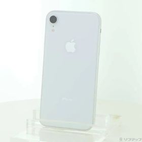 ソフマップ 〔中古品〕 iPhoneXR 64GB ホワイト MT032J／A SIMフリー【262】