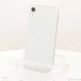 ソフマップ 〔中古品〕 iPhoneXR 64GB ホワイト MT032J／A SIMフリー【348】