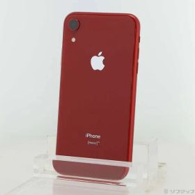 ソフマップ 〔中古品〕 iPhoneXR 64GB プロダクトレッド MT062J／A SIMフリー【305】