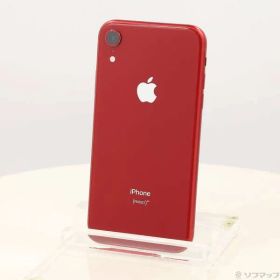 ソフマップ 〔中古品〕 iPhoneXR 64GB プロダクトレッド MT062J／A SoftBank【198】