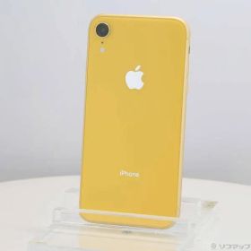 ソフマップ 〔中古品〕 iPhoneXR 64GB イエロー MT082J／A SIMフリー【371】