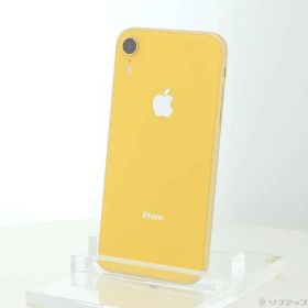 ソフマップ 〔中古品〕 iPhoneXR 64GB イエロー MT082J／A SIMフリー【262】