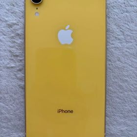 iPhone XR 128GB イエロー SIMフリー シャッター音なし