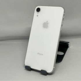 au 【SIMロックなし】MT0J2J/A iPhone XR 128GB ホワイト au