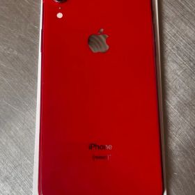 iPhone XR 128GB RED 箱付きsimフリー バッテリー88%