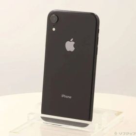 ソフマップ 〔中古品〕 iPhoneXR 128GB ブラック MT0G2J／A SIMフリー【247】