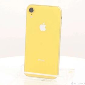 ソフマップ 〔中古品〕 iPhoneXR 128GB イエロー MT0Q2J／A SIMフリー【247】