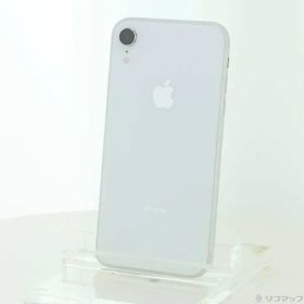 ソフマップ 〔中古品〕 iPhoneXR 128GB ホワイト MT0J2J／A SIMフリー【269】