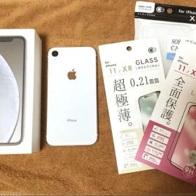iPhone XR 64GB 【極美品＋バッテリー100%＋おまけ付 】