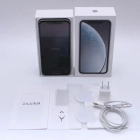 iPhone XR 64GB ホワイト SIMフリー バッテリー良好②