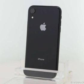 ソフマップ 〔中古品〕 iPhoneXR 128GB ブラック MT0G2J／A SIMフリー【269】