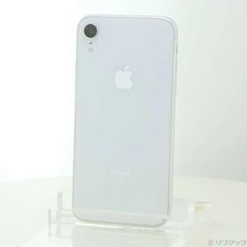 ソフマップ 〔中古品〕 iPhoneXR 128GB ホワイト NT0J2J／A SIMフリー【352】