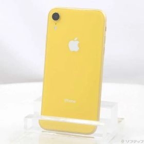 ソフマップ 〔中古品〕 iPhoneXR 128GB イエロー MT0Q2J／A SIMフリー【247】