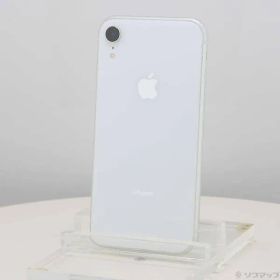 ソフマップ 〔中古品〕 iPhoneXR 128GB ホワイト MT0J2J／A SIMフリー【295】