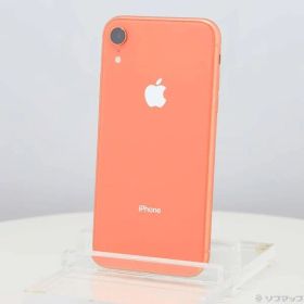 ソフマップ 〔中古品〕 iPhoneXR 128GB コーラル MT0T2J／A SIMフリー【251】