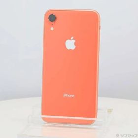 ソフマップ 〔中古品〕 iPhoneXR 64GB コーラル NT0A2J／A SIMフリー【352】