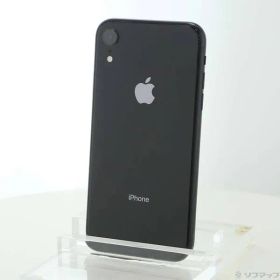 ソフマップ 〔中古品〕 iPhoneXR 128GB ブラック MT0G2J／A SIMフリー【198】