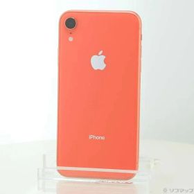ソフマップ 〔中古品〕 iPhoneXR 128GB コーラル MT0T2J／A SIMフリー【352】