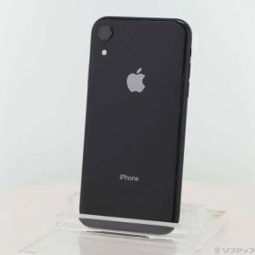 ソフマップ 〔中古品〕 iPhoneXR 64GB ブラック NT002J／A SIMフリー【371】