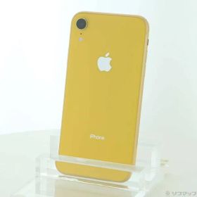ソフマップ 〔中古品〕 iPhoneXR 128GB イエロー MT0Q2J／A SIMフリー【247】
