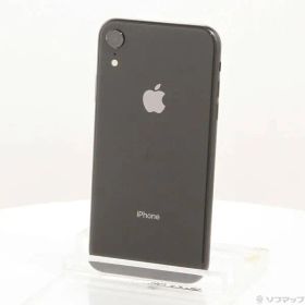 ソフマップ 〔中古品〕 iPhoneXR 128GB ブラック NT0G2J／A SIMフリー【247】