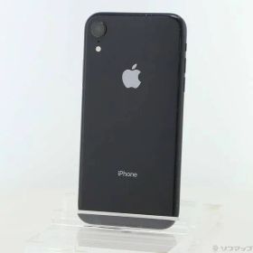 ソフマップ 〔中古品〕 iPhoneXR 128GB ブラック MT0G2J／A SIMフリー【305】