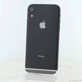 ソフマップ 〔中古品〕 iPhoneXR 128GB ブラック NT0G2J／A SIMフリー【377】