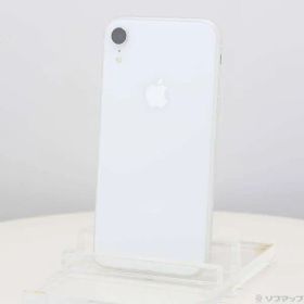 ソフマップ 〔中古品〕 iPhoneXR 128GB ホワイト MT0J2J／A SIMフリー【377】