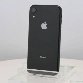 ソフマップ 〔中古品〕 iPhoneXR 128GB ブラック MT0G2J／A SIMフリー【247】