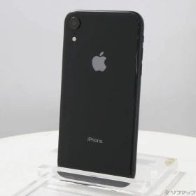 ソフマップ 〔中古品〕 iPhoneXR 128GB ブラック MT0G2J／A SIMフリー【368】